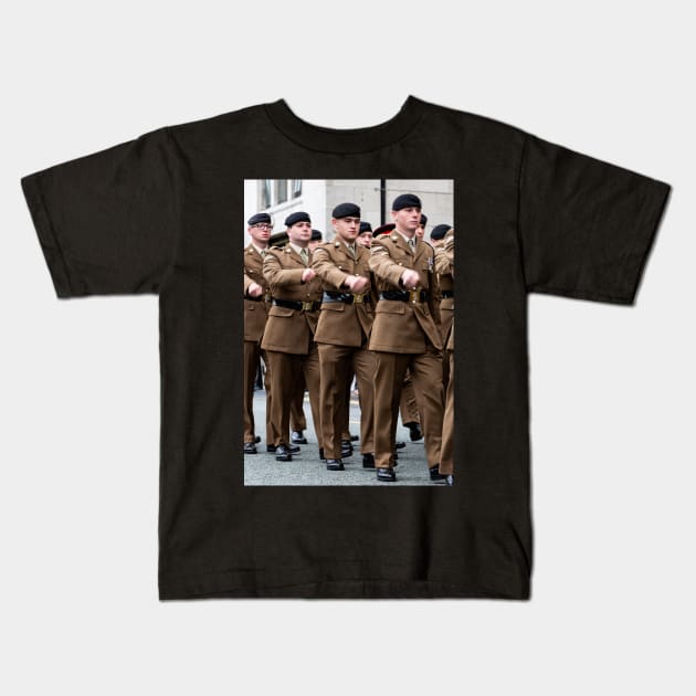 National Armed Forces Day Kids T-Shirt by jasminewang